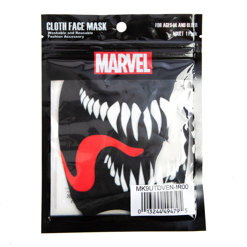 Marvel Venom Face Mask - Adult Adjustable Face Mask Cover Ivy and Pearl Boutique
