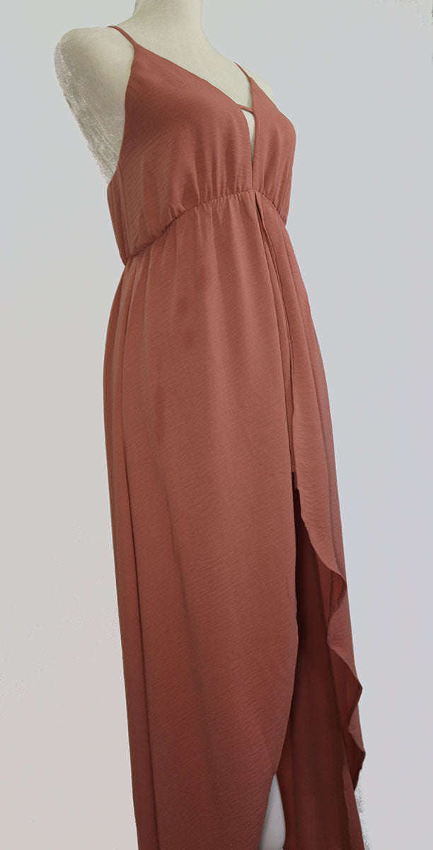 Maxi dress (romper with Maxi overlay) Ivy and Pearl Boutique