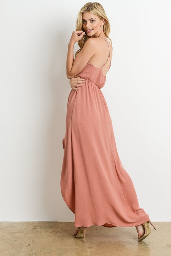 Maxi dress (romper with Maxi overlay) Ivy and Pearl Boutique