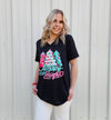 Merry and Bright Christmas T-Shirt  Ivy and Pearl Boutique XL