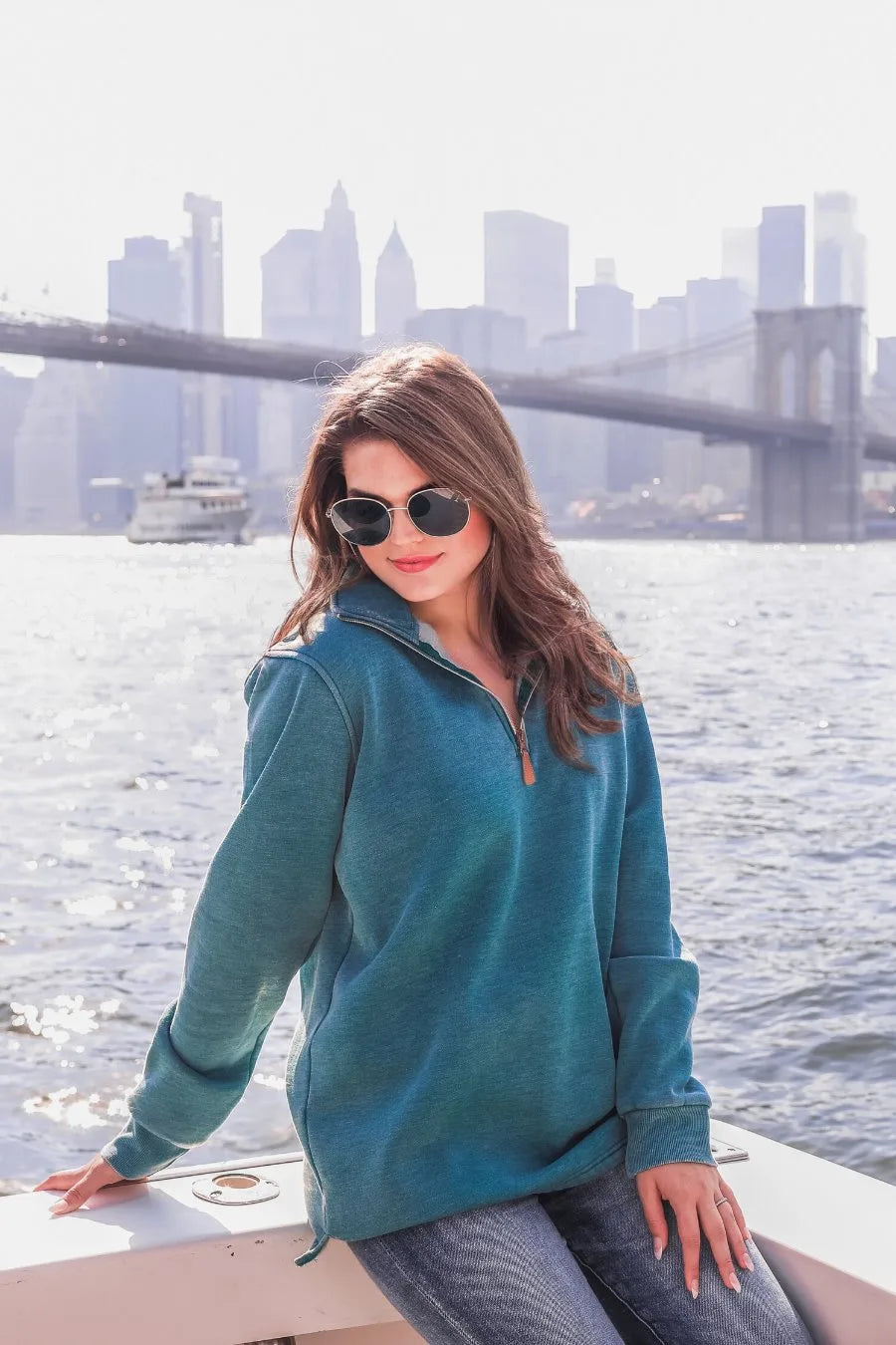Miley vintage pullover Ivy and Pearl Boutique