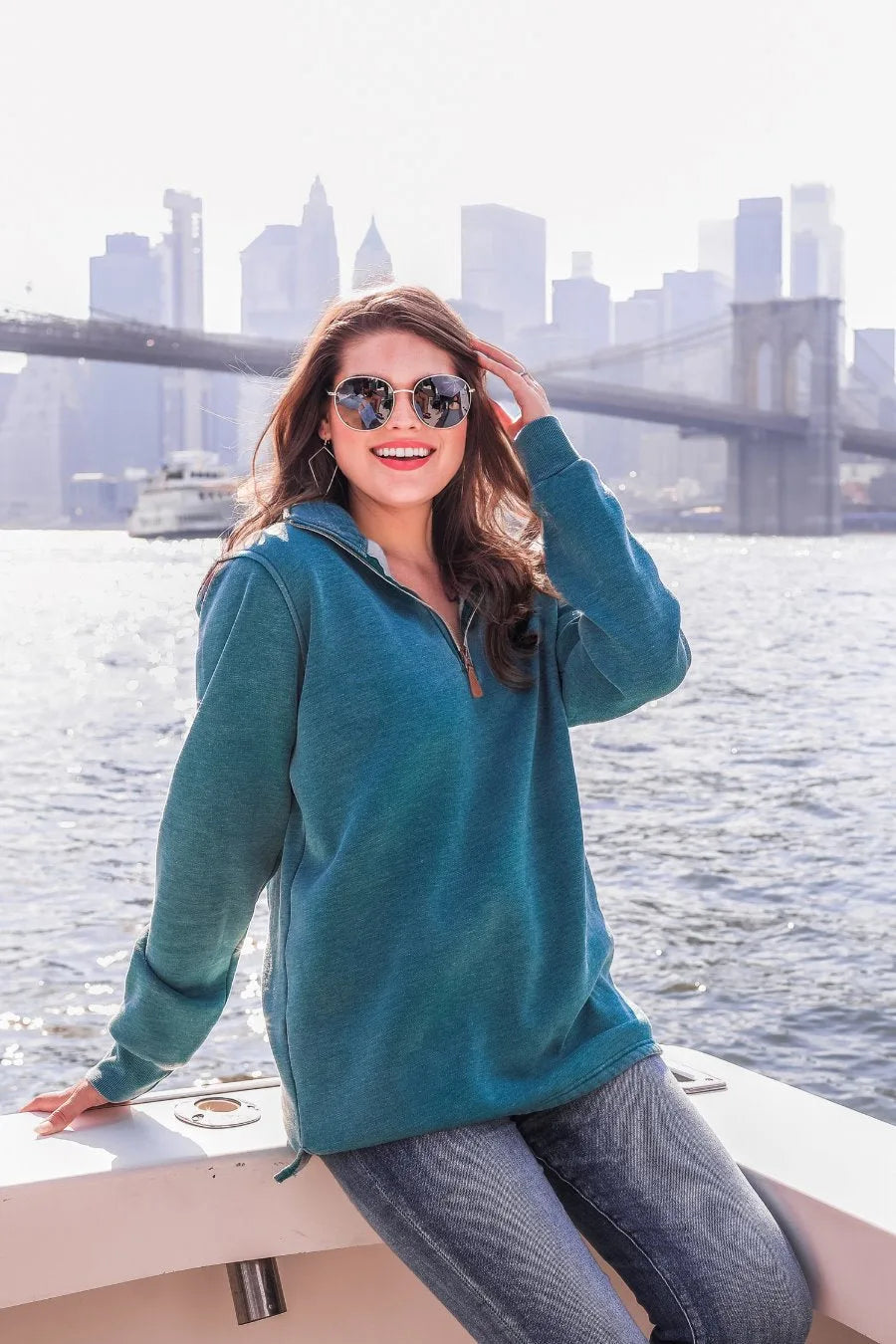 Miley vintage pullover Ivy and Pearl Boutique