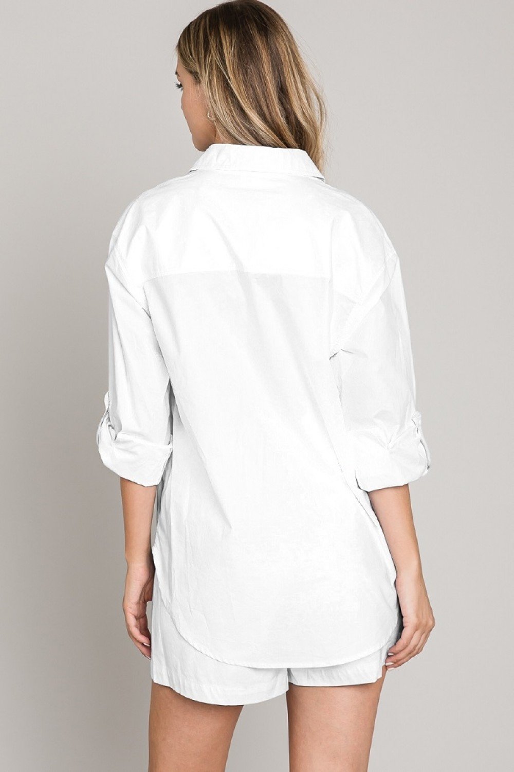 Light Poplin Shirt Ivy and Pearl Boutique
