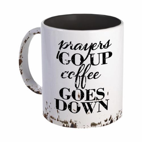 Faith-based cups - Prayer mugs - multiple uplifting faith-based phrases available Ivy and Pearl Boutique