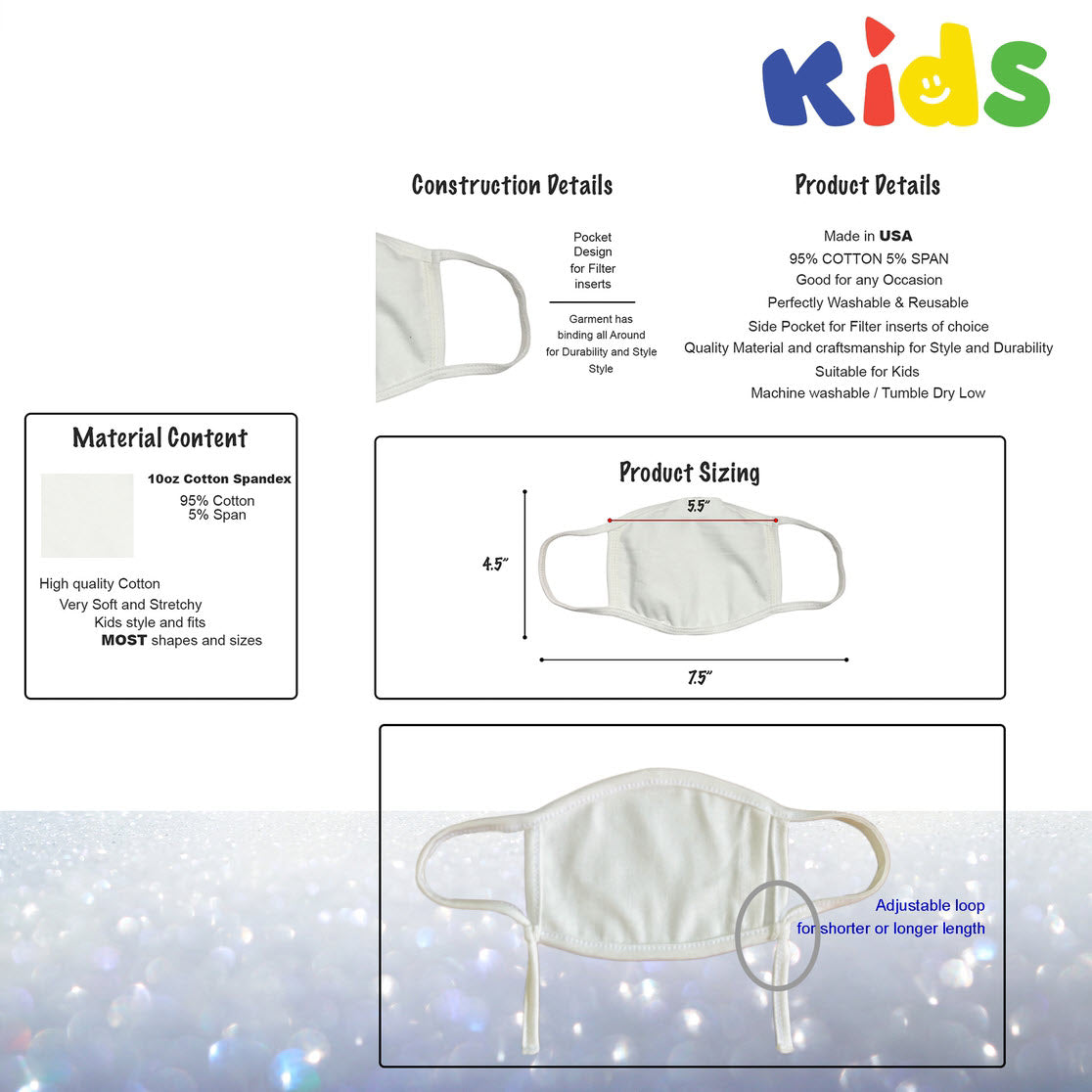 Protective Batman face mask - designer face mask for superhero kids Ivy and Pearl Boutique