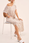 Pullover V-Neck Claris Maxi dress  Ivy and Pearl Boutique