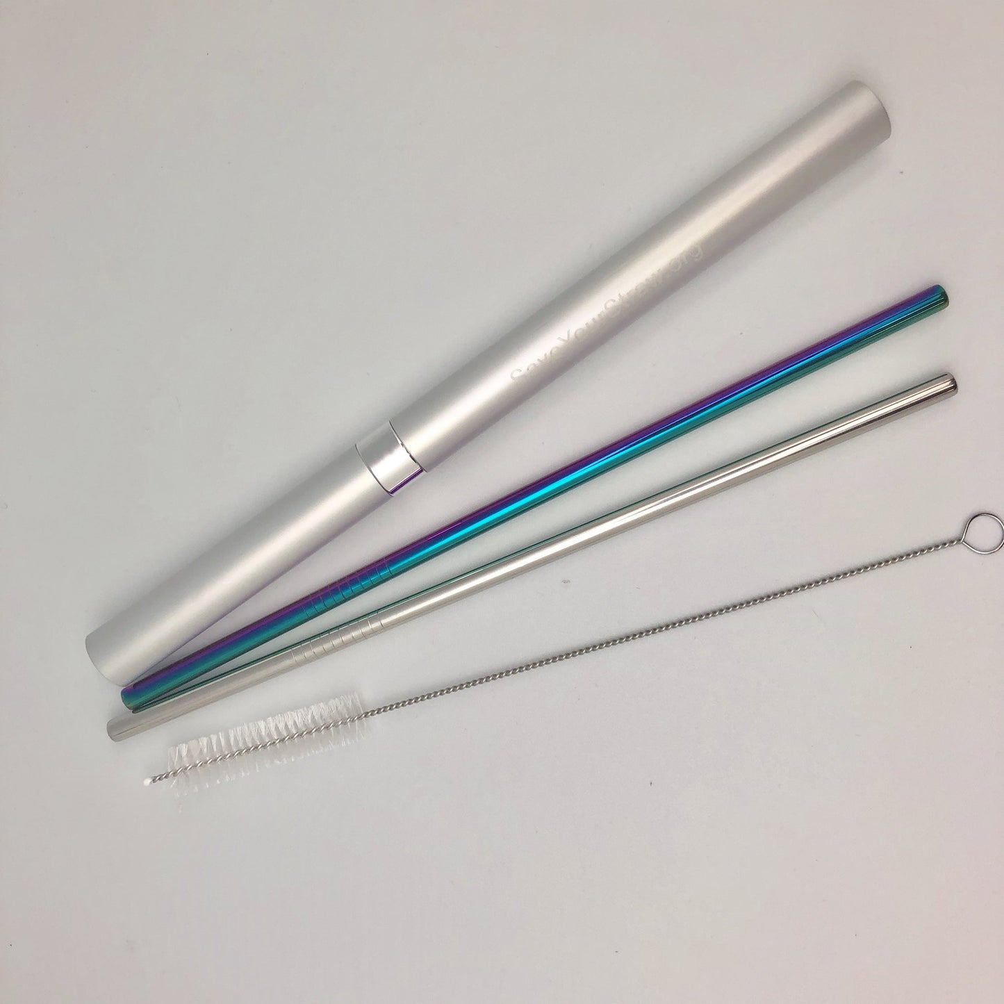 Save Your Straw reusable stainless steel straw Ivy and Pearl Boutique