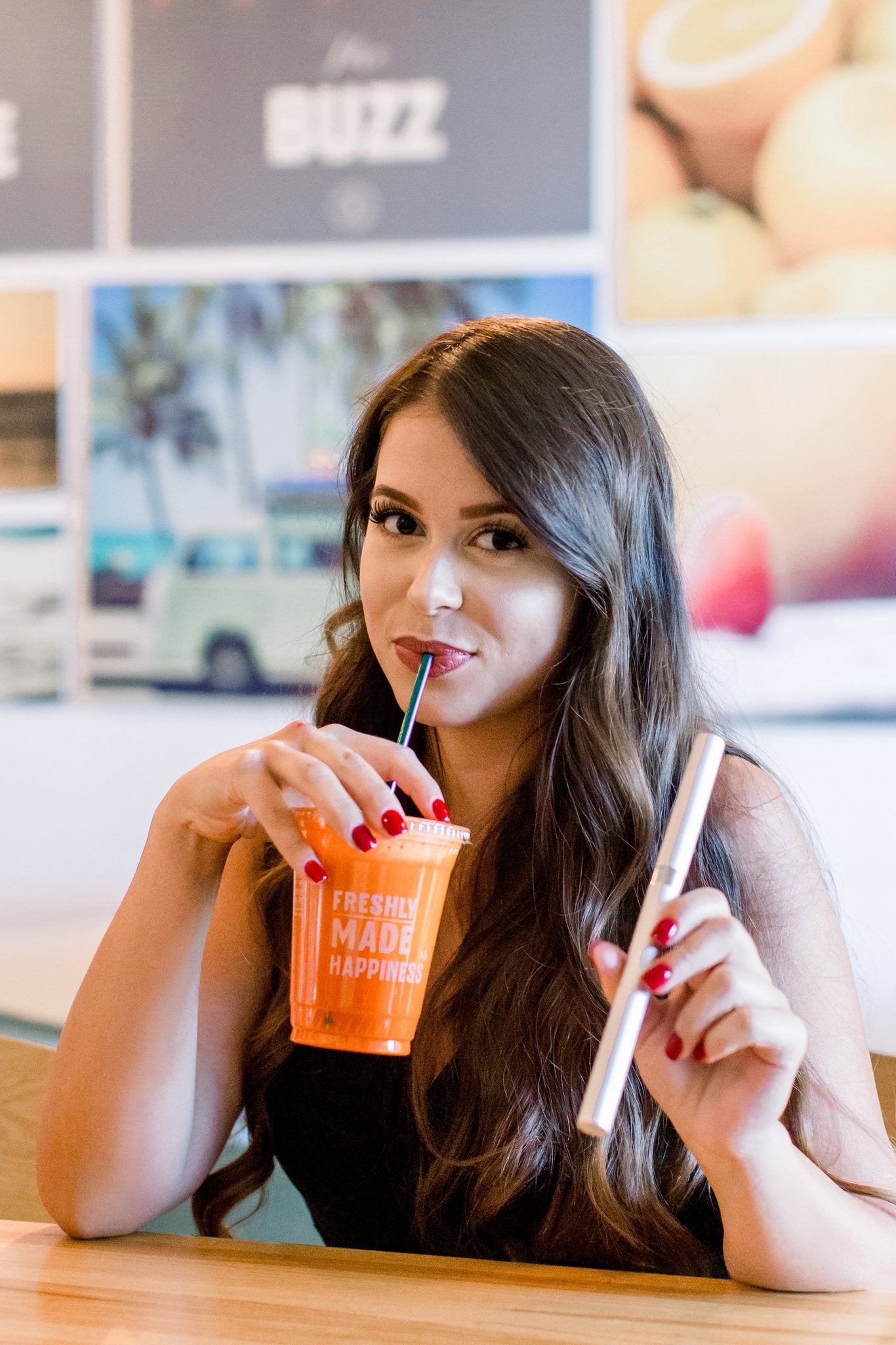Save Your Straw reusable stainless steel straw Ivy and Pearl Boutique