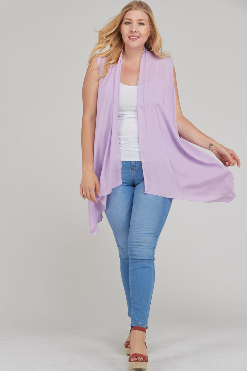Sleeveless cardigan kimono Ivy and Pearl Boutique