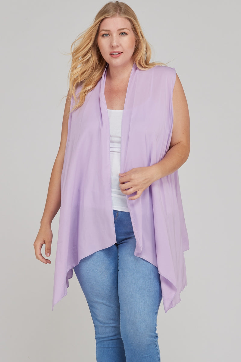 Sleeveless cardigan kimono Ivy and Pearl Boutique