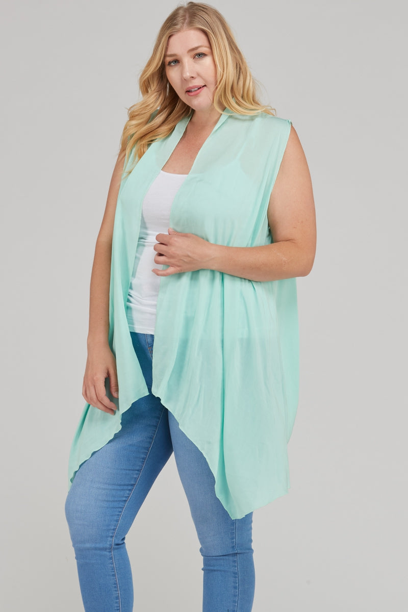 Sleeveless cardigan kimono Ivy and Pearl Boutique