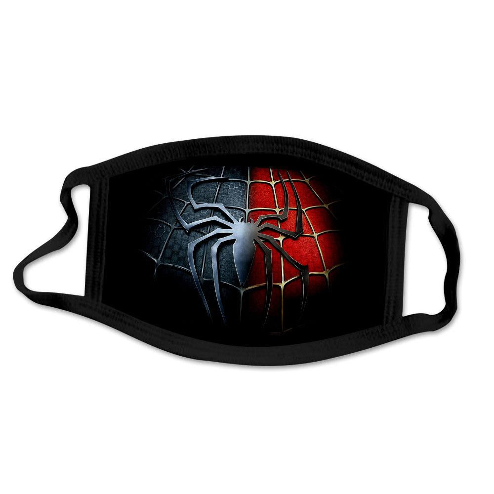 JUST IN - SpiderMan Face Mask - kids Spider-Man face masks Ivy and Pearl Boutique Black and red