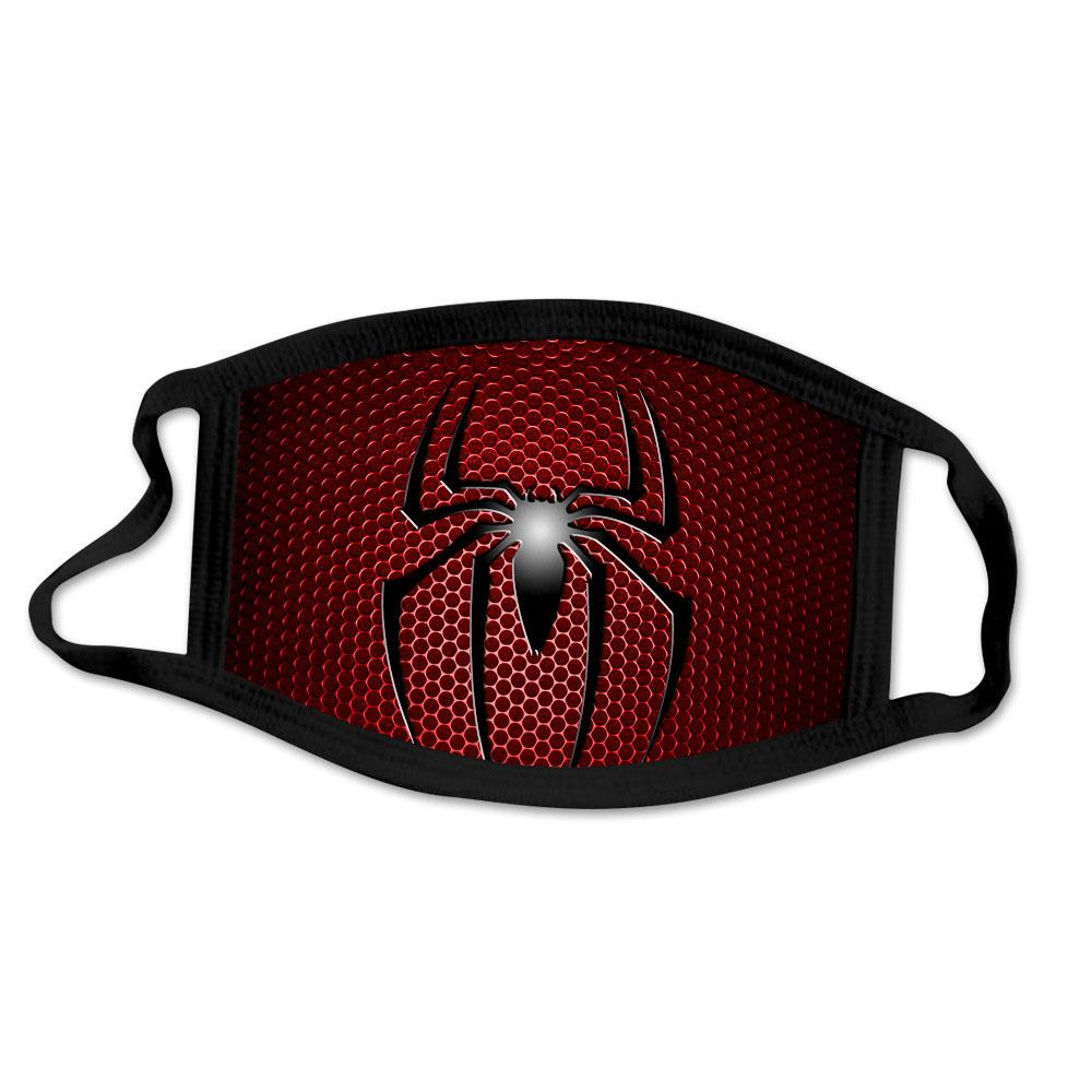 JUST IN - SpiderMan Face Mask - kids Spider-Man face masks Ivy and Pearl Boutique Black spider