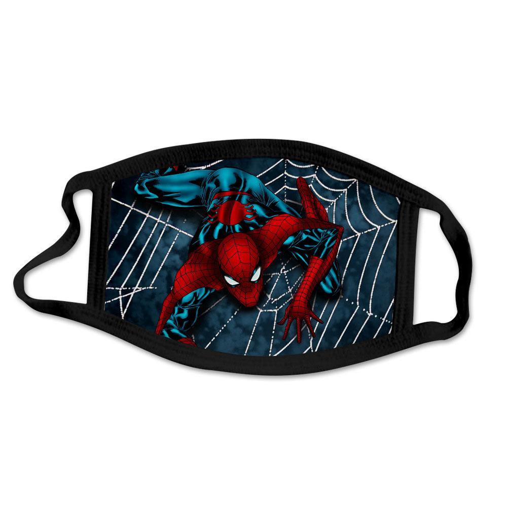 JUST IN - SpiderMan Face Mask - kids Spider-Man face masks Ivy and Pearl Boutique Spider-Man on web