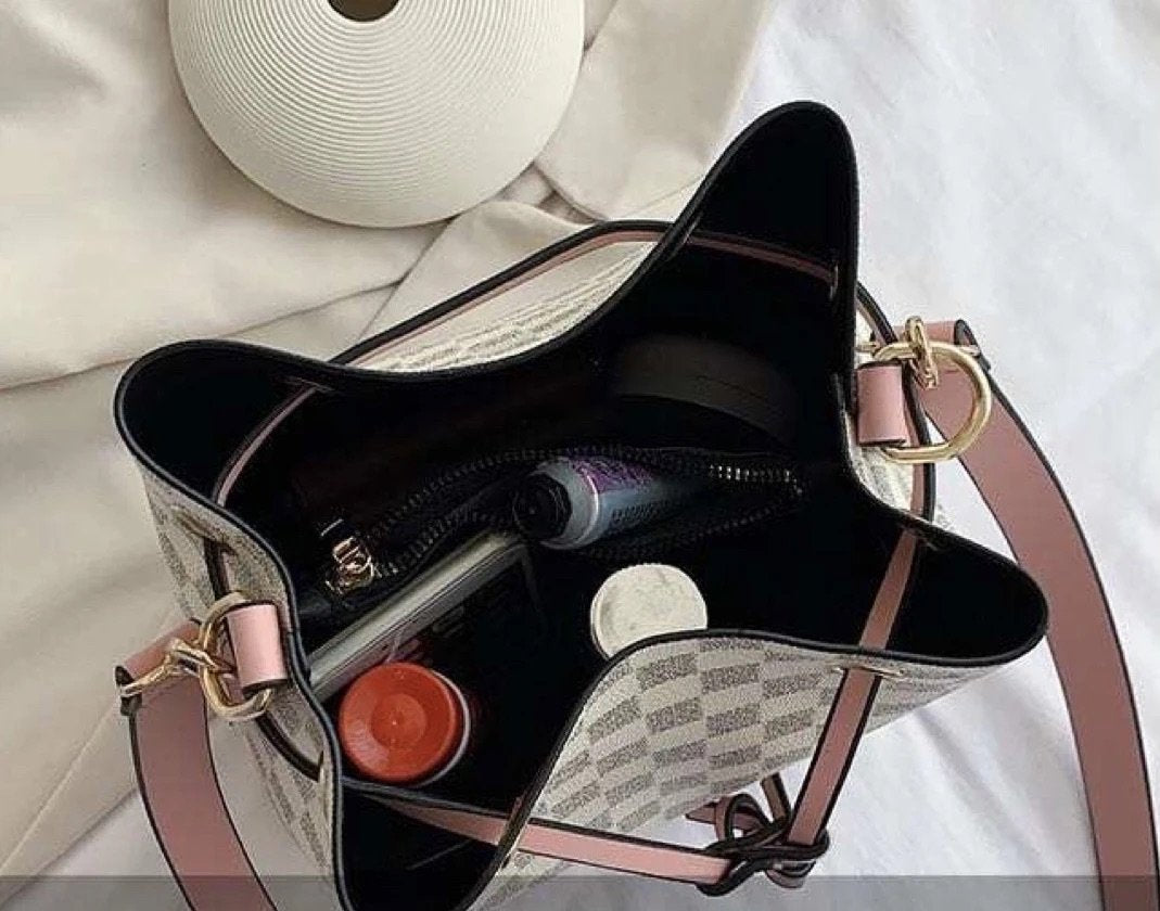 The Lacey Bucket Bag with 2 Versatile Straps Ivy and Pearl Boutique