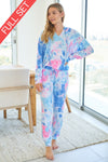 Tie Dye Loungewear Set - Knit Two Piece Longsleeved loungewear  Ivy and Pearl Boutique