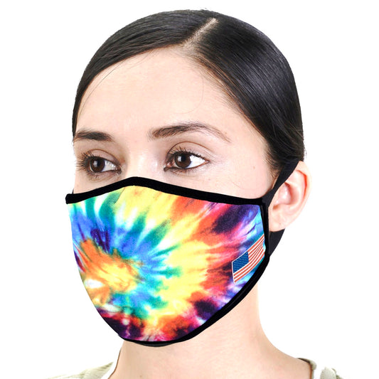 Tie Dye Face Mask  Ivy and Pearl Boutique
