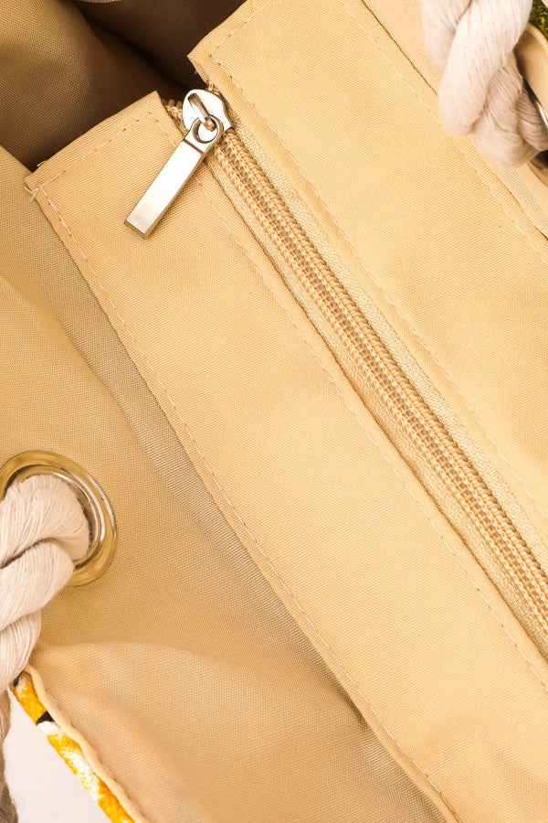 Tropical forest handbag Ivy and Pearl Boutique