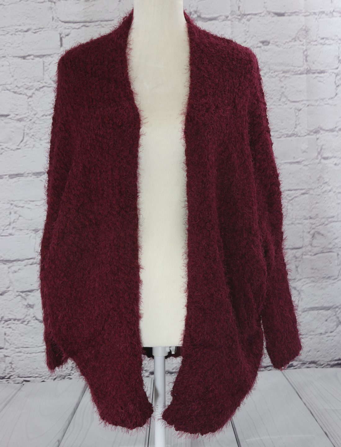 Ultra soft textured crochet sweater jacket Ivy and Pearl Boutique
