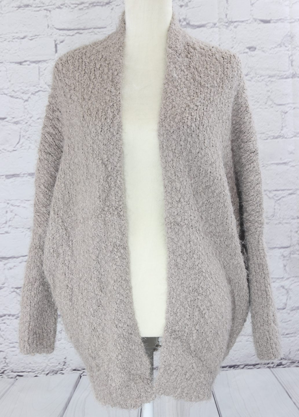Ultra soft textured crochet sweater jacket Ivy and Pearl Boutique
