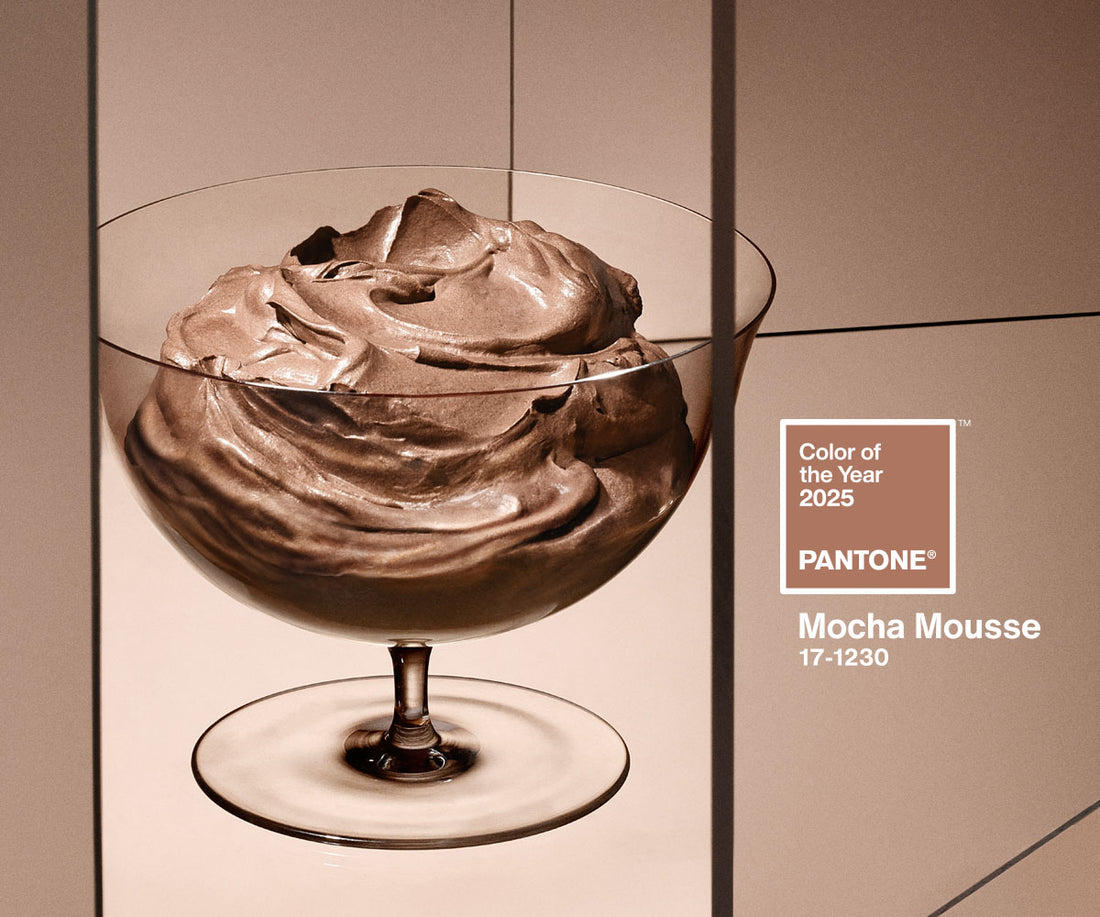 Pantone introduces Color of the Year for 2025, and it is yummy. Check out Mocha Mousse