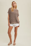 Boxy sweater top