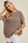 Boxy sweater top