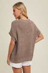 Boxy sweater top