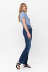 Judy Blue non-distressed hem bootcut stretchy jeans