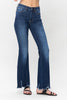 Judy Blue non-distressed hem bootcut stretchy jeans
