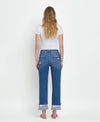 Flying Monkey high rise cuffed straight leg pant