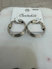 Layered wire hoop earrings