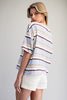 Striped Boxy T-Shirt