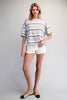 Striped Boxy T-Shirt