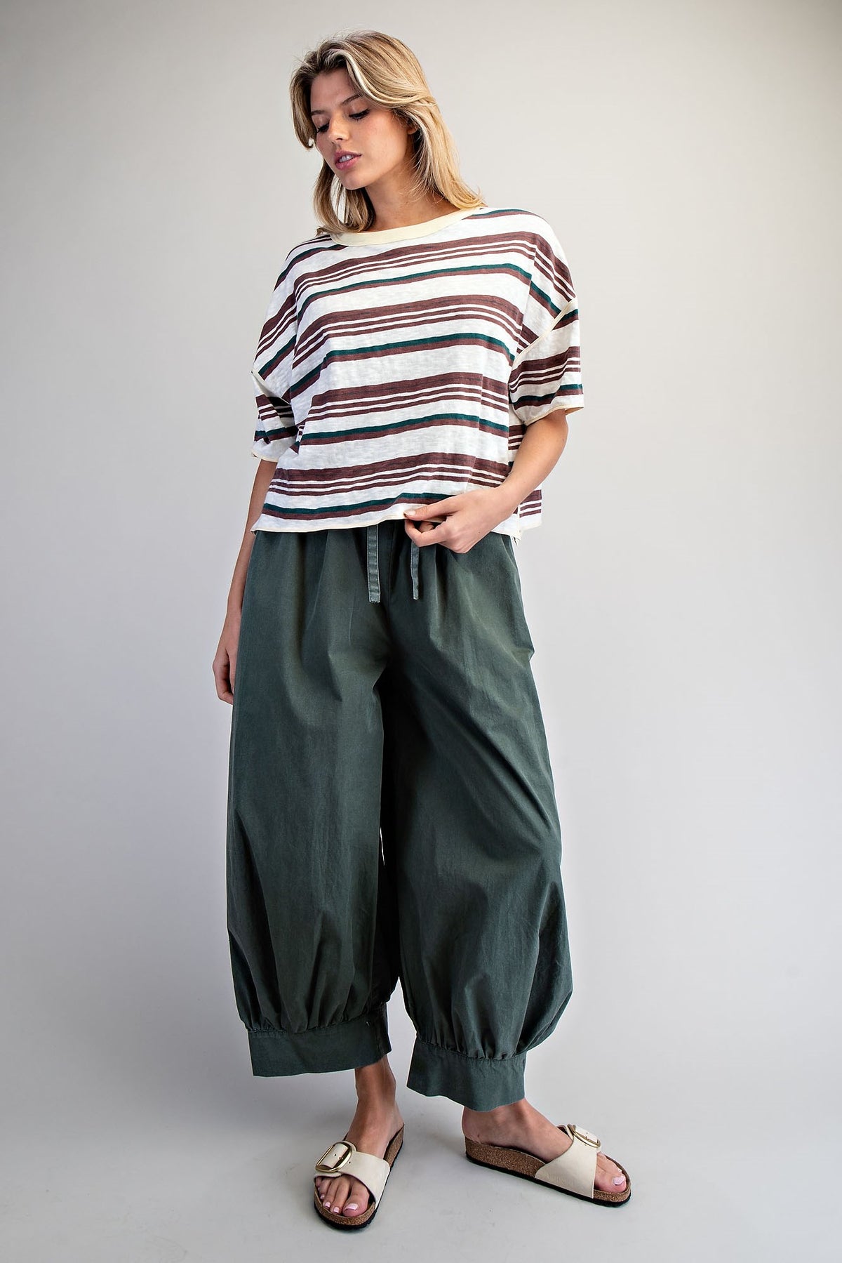 Striped Boxy T-Shirt