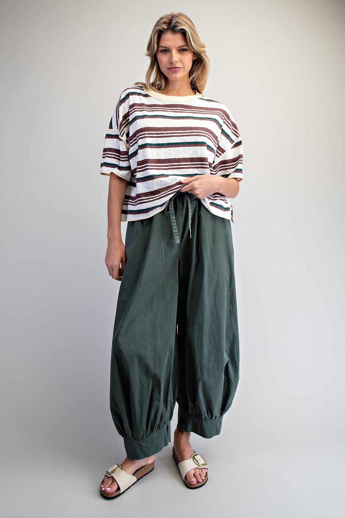 Striped Boxy T-Shirt