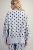 Mineral Washed Polka Dot Pullover ✨