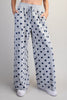 Mineral Washed Polka Dot Lounge Pants