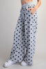 Mineral Washed Polka Dot Lounge Pants
