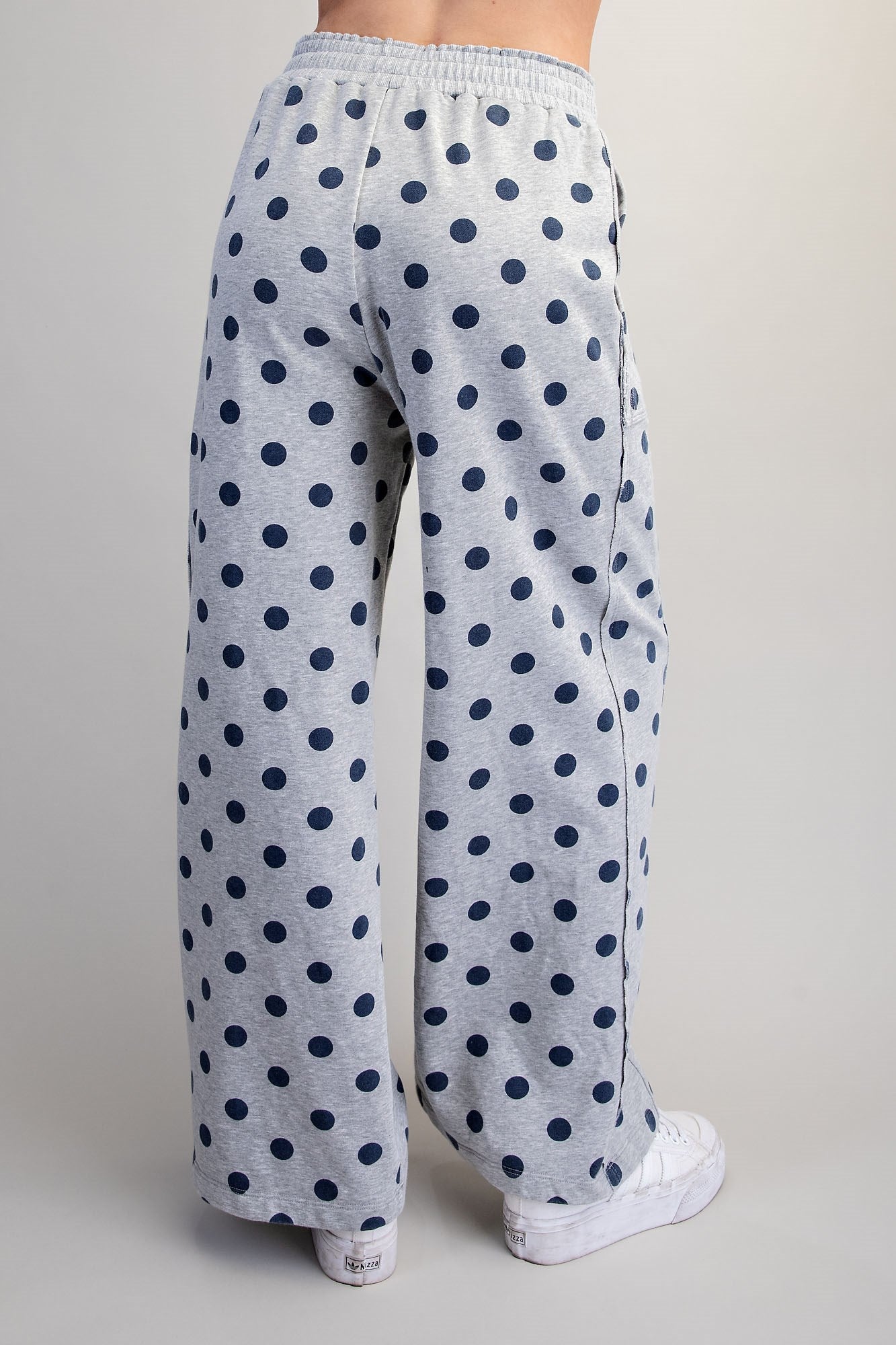 Mineral Washed Polka Dot Lounge Pants