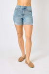 Judy Blue high waist tummy control cool denim shorts Shorts Judy Blue   