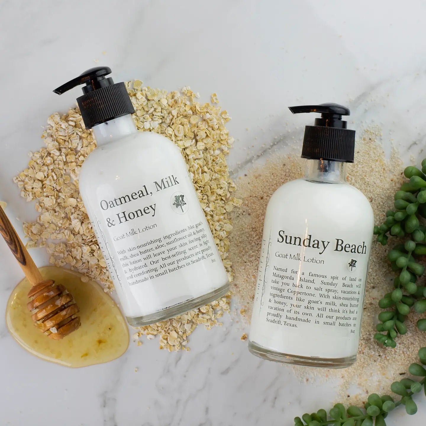 Goat milk lotion