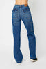 Judy Blue High waist cargo wide leg jeans Jeans Judy Blue   