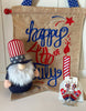 Red, White and Blue Patriotic Celebration Champaign Glasses under Fireworks Earrings Earrings Dallas Market Center   