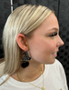 Halloween witch hat earrings Earrings Pink Panache   