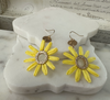 A Project yellow folder paper petal earrings Earrings Dallas Market Center   