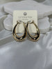 Metallic hoop earring Earrings Kinsey Designs   