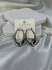 Metallic hoop earring Earrings Kinsey Designs   