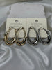 Metallic hoop earring Earrings Kinsey Designs   
