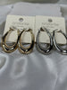 Metallic hoop earring Earrings Kinsey Designs   